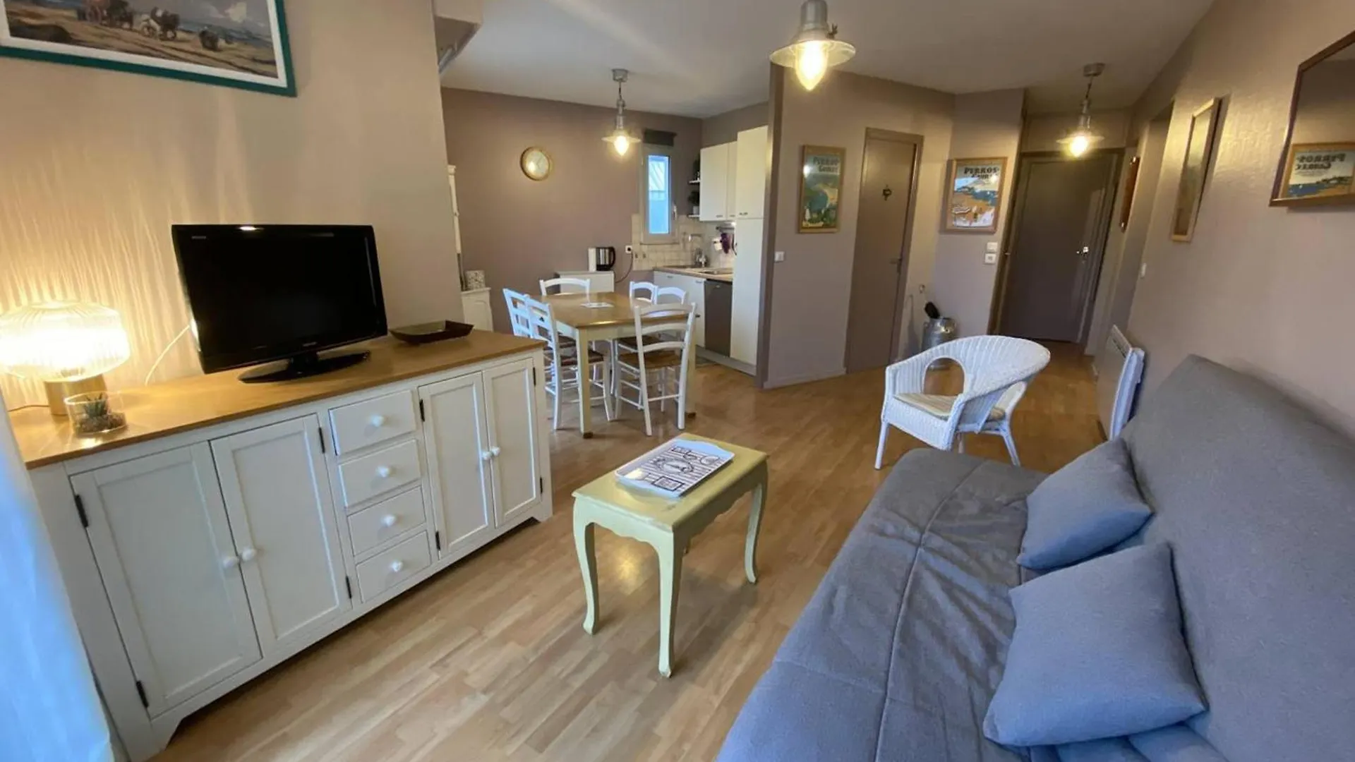 Appartement Renove A 20M De La Plage Trestraou, 2 Ch, Court Sejour Possible, Animal Accepte - Fr-1-368-444 Perros-Guirec Daire